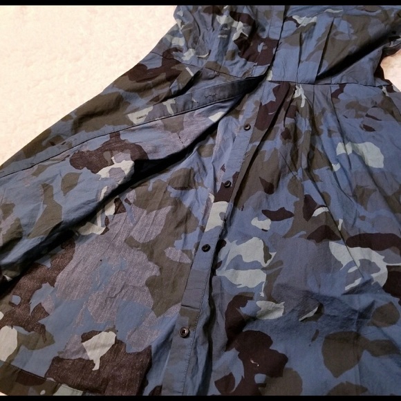 GAP camo-inspired shirt dress - Picture 2 of 3